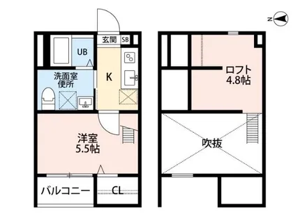 アーバンレックス中村公園【2階】の間取り