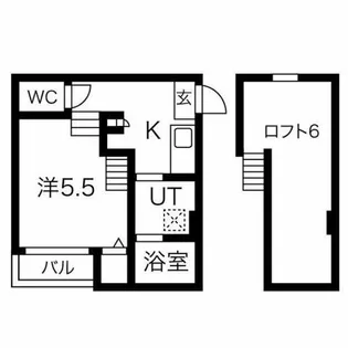 アーク ルミエール【2階】の間取り