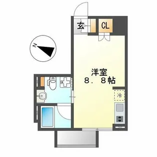 コンフォート金山(comfort金山【7階】の間取り