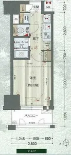 プレサンス鶴舞グリーンパーク【5階】の間取り