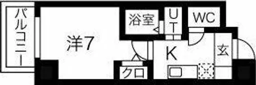リアライズ代官町【5階】の間取り
