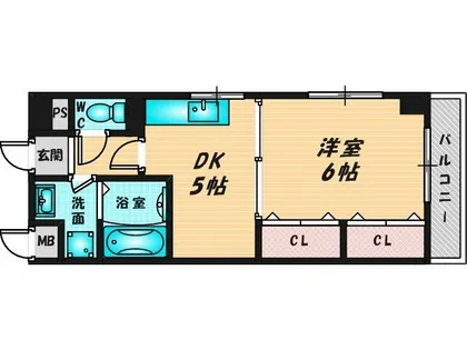 アビテ(Habiter)【2階】の間取り