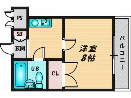 アスカハイツ【2階】の間取り