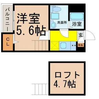 Felice Vita【1階】の間取り
