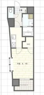 ESレジデンス【5階】の間取り