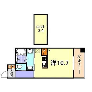 ARK TAMATANI BLD【4階】の間取り