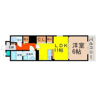 リフレスタ吹上【2階】の間取り
