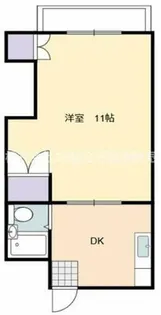 WESTヒルズ平野【3階】の間取り