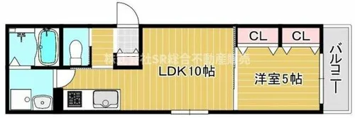 セレニティ衣摺【1階】の間取り