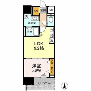 CASA94【12階】の間取り