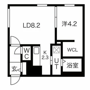 Livease N33【3階】の間取り