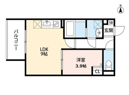 フェリーチェ【1階】の間取り