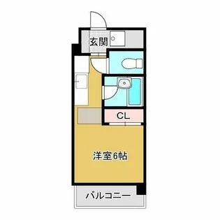 ラ・シャーム【3階】の間取り