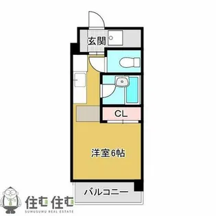 ラ・シャーム【301号室】の間取り