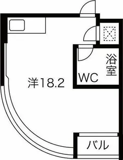 BAUWERK(バウベルク)【4階】の間取り