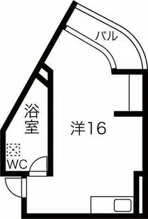 BAUWERK(バウベルク)【7階】の間取り