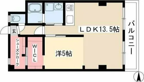 三秀レジデンス【6階】の間取り