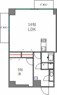 SLR吹上【4階】の間取り