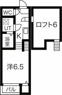 アインス グリュック【1階】の間取り