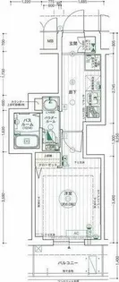 エステムコート名古屋泉プラチナムゲート【8階】の間取り