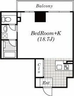 アーデン東別院【7階】の間取り