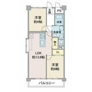 瑞和ビル【11階】の間取り
