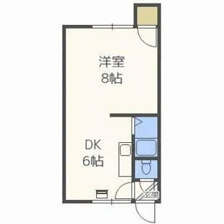 ル・パン【103号室】の間取り