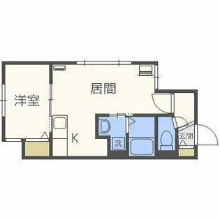 ファクター麻生【4階】の間取り