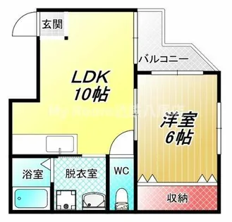 メゾンエスポワール【3階】の間取り