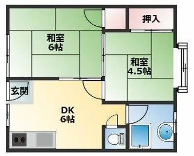 吉田マンション【304号室】の間取り