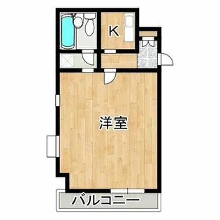 イトーピア高津【8階】の間取り