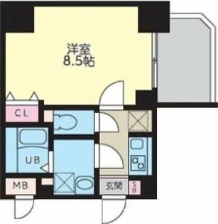 S-RESIDENCE千里丘【14階】の間取り