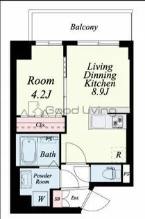 シャンボールなごみ【7階】の間取り