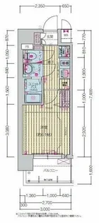 プレサンス尾張一宮ジュレア【11階】の間取り