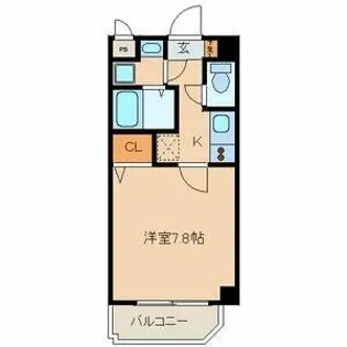 アトネス1604【5階】の間取り