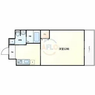 フェリスsekime【6階】の間取り