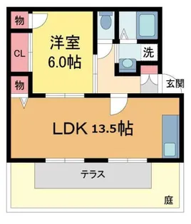 カリヨン【1階】の間取り