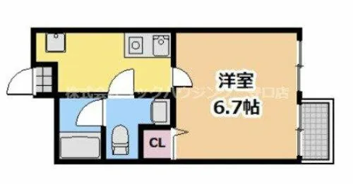 Delight門真【3階】の間取り