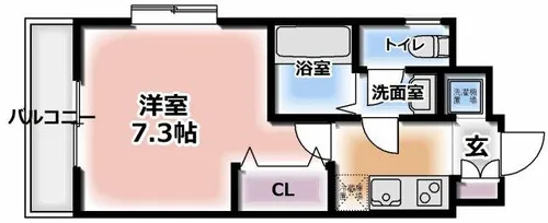リアライズ門真本町【5階】の間取り