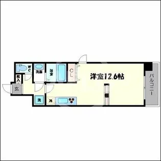 クレストコート高津【5階】の間取り