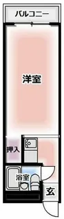 大阪府寝屋川市東大利町【アパート】の間取り