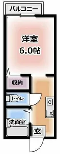 大阪府寝屋川市香里南之町【アパート】の間取り