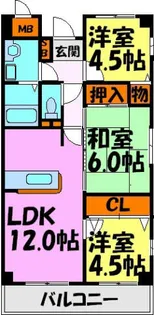 シャルマンコート【302号室】の間取り