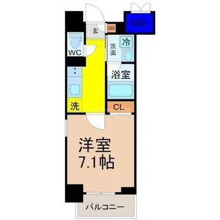 カルマート【9階】の間取り