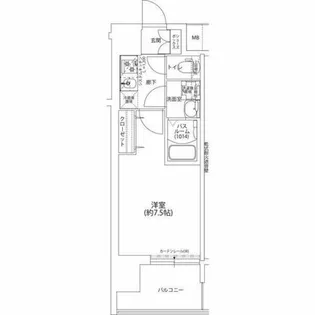 Louis Residence 天王寺町北【9階】の間取り