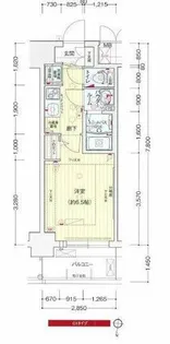 プレサンス梅田北オール【3階】の間取り