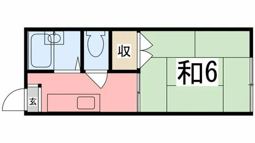シチズンシティハイツ【203号室】の間取り