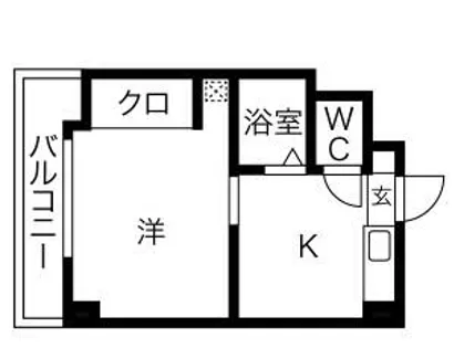 ハッピーコート豊沢【3階】の間取り
