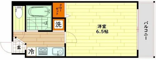 ソレイユ【5階】の間取り