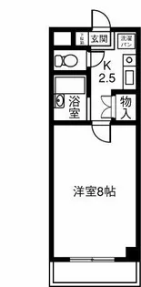 ファミールS【101号室】の間取り